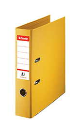 Esselte Fsc L/Arch File 70mm A4 pp Yellw                    e A4 Yellow Ref 811310 [Pack 10]