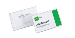 Durable Pin Name Badge 8004 PK50