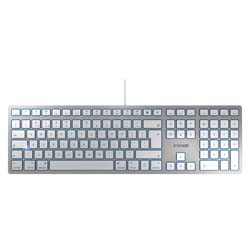 Cherry Kc 6000 Mac Slim Keyboard Silver