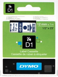 Dymo 4500 Tape Blue/Wht 45014/S0720540                      e Ref 45014 S0720540