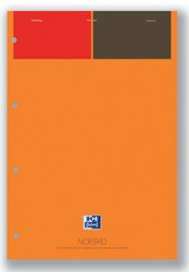 Oxford 1 Intl A4 Notepad 100102359                          s 160pp A4 Orange/Grey Ref 100102359 [Pack 5]